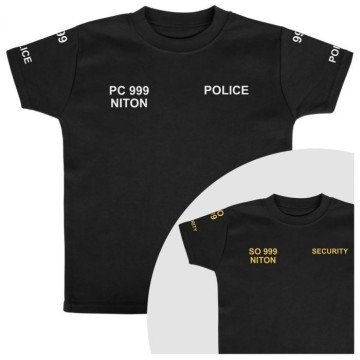 Children's POLICE or SECURITY Raid T-Shirt