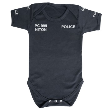 Police Baby Grow - Short...