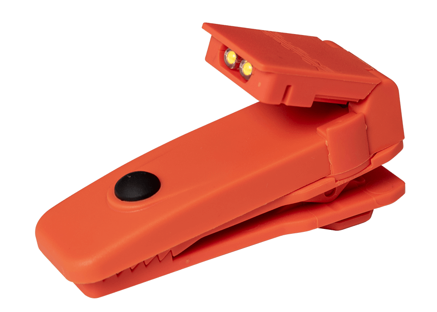 lueline SpotOn Dual LED Dock Light – Hi-Visibility Orange